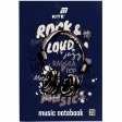 Зошит для нот А4, 20 л, Rock&Loud