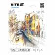 Скетчбук для робіт олівцями, A5, 30 арк., Kite Creative