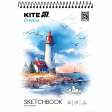 Скетчбук A5, 20 л., для акварели, спираль, Kite Creative
