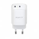 Зарядний пристрій HAVIT UC45 PD45W 2xUSB-C White