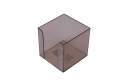 Бокс для паперу 90х90х90мм, димчастий