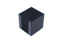 Бокс для паперу 90х90х90мм, чорний