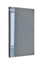 Папка пластикова з боковим притиском, JOBMAX, A4 , сіра