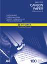 Папір копіювальний, синій,  А4, 100 арк.