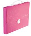 Портфель, BAROCCO, A4, пластик 700 мкм, рожевий