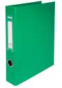 Папка-реєстратор двостороння, 4 D-обр.кільця, А4, ширина торця 40 мм, зелена