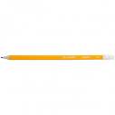 Олівець графітовий CLASSIC, HB, з гумкою, жовтий корпус, туба 100 шт.