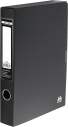 Папка-бокс для документів на липучці, 235х320х55 мм, чорний