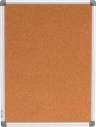 Дошка коркова, 45x60см, горизонтальна, алюмінієва рамка