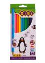 Кольорові олівці, 12 кольорів, KIDS Line