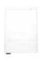 Блок паперу для фліпчартів, 64х90 см, нелінований, 20 арк., офсет 70 г/м2, карт.коробка