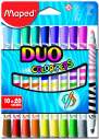 Фломастери COLOR PEPS DUO, 20 кол.