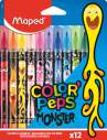 Фломастери COLOR PEPS MONSTER, 12 кол.