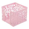 Бокс для паперу, ROSE, PASTEL, металевий, рожевий