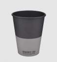 Стакан паперовий, 400мл, "GRAPHITE CUP", BUROCLEAN 50штуп