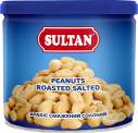 Арахіс смажений солоний, З/Б, 120г ТМ Sultan
