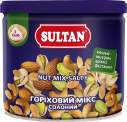 Горіховий мікс солоний, З/Б, 120г ТМ Sultan