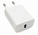 Мереживий зарядний пристрій, USB, 18W, білий 
