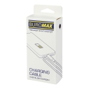 Кабель нейлоновий магнітний Type-C for Type-C, 65 W, з передачею данних , чорний, 1 м