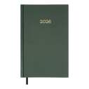 Щоденник датов. 2026 SIMPLE, A5,зелений , бумвініл