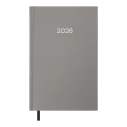 Щоденник датов. 2026 SIMPLE, A5, сірий, бумвініл