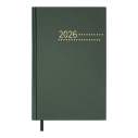 Щоденник датов. 2026 ZEST, A5,зелений , бумвініл