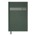 Щоденник датов. 2026 TIME, A5,зелений , бумвініл