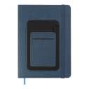 Щоденник датир. 2026 COMBI, A5, синій, поролон