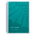 Зошит для записів PRIME, А5, 96 л., клітка, картонна обкладинка, бірюзова