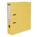 Реєстратор двосторонній А4, 70/75 мм (внутріш./зовніш.), IDEAL, жовтий 
