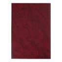  Папка без тиснення, А4+, балакрон, бордо