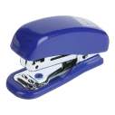 Степлер пластиковий МІНІ,10 аркушів, (скоби №10),  61х36х23мм, синій