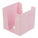 Бокс для паперу 90х90х90мм, PASTEL рожевий