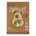 Папір кольоровий CAPYBARA, А4, 18 аркушів, 9 кольорів, 45 г/м2, KIDS Line