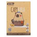  Картон цветной CAPYBARA, А4, 10 цветов - 10 листов, 230 г/м2, KIDS Line