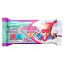 Серветки вологі SuperPack fresh, ромашка та алоє, 15шт., Super Baby
