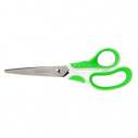 Ножиці Shell, 18 см, біло-салатові