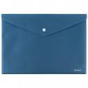 Папка на кнопці, А4, Earth colors синій