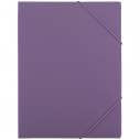 Папка на гумках, А4, Morandi бузковий