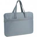 Сумка для документів текстильна А4, 1 відділення, сіра