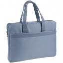 Сумка для документів текстильна А4, 1 відділення, блакитна