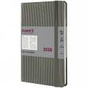 Щоденник 2026 Partner Lines, 145*210, сірий