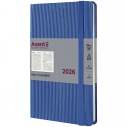 Щоденник 2026 Partner Lines, 145*210, блакитний