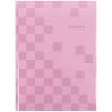 Книга записна А4-, 203*273 мм,96арк., кліт., Mosaic, рожева