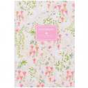Книга записна тверда обкл. А5, 96 арк., кліт., TR, Floral 1