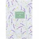 Книга записна тверда обкл. А5, 96 арк., кліт., TR, Floral 3