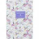 Книга записна тверда обкл. А5, 96 арк., кліт., TR, Floral 4