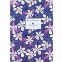 Книга записна тверда обкл. А5, 96 арк., кліт., TR, Floral 5