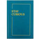 Книга записна тверда обкл. А5, 96 арк., кліт., Stay curious