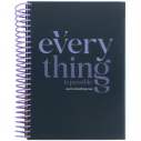 Блокнот з розділювачами, А5, 120арк, кліт, Everything 
